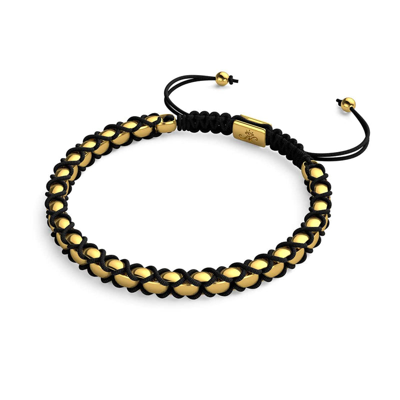 Noir x Or | Bracelet Maillons Catena