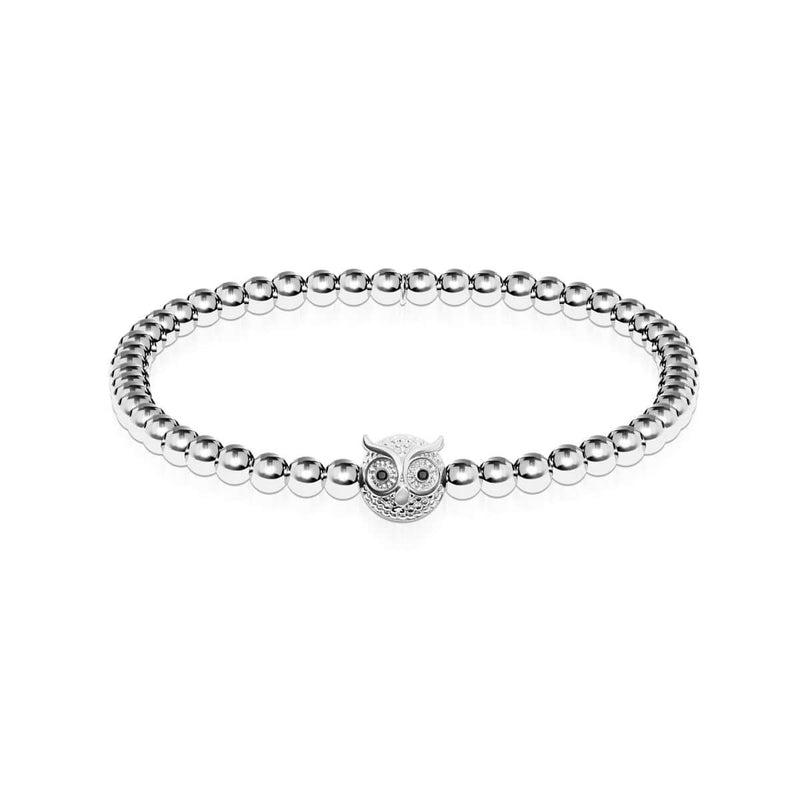 Sagesse | Argent | Hibou de cristal