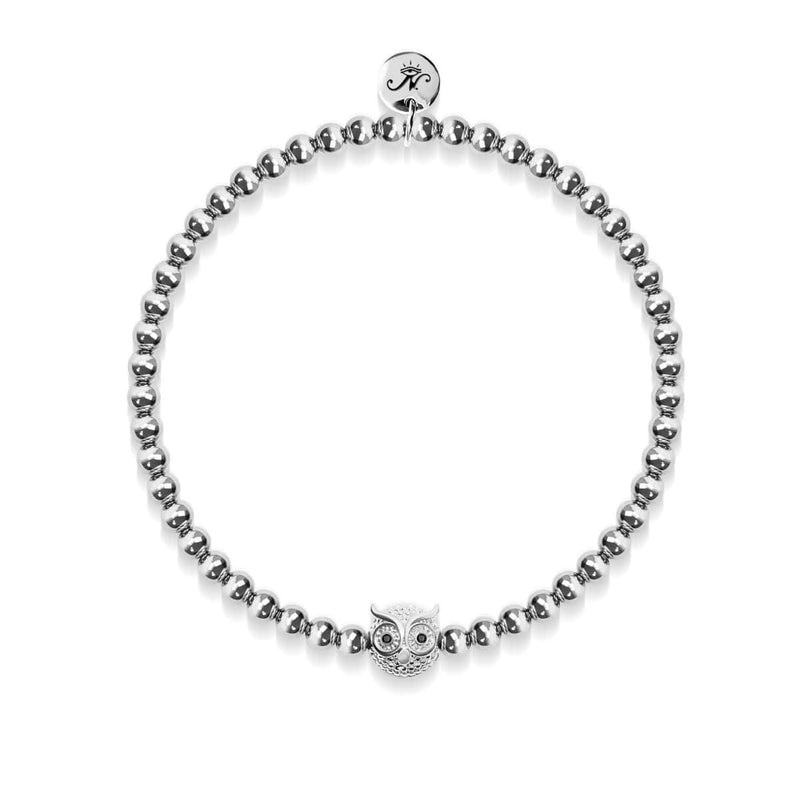 Sagesse | Argent | Hibou de cristal