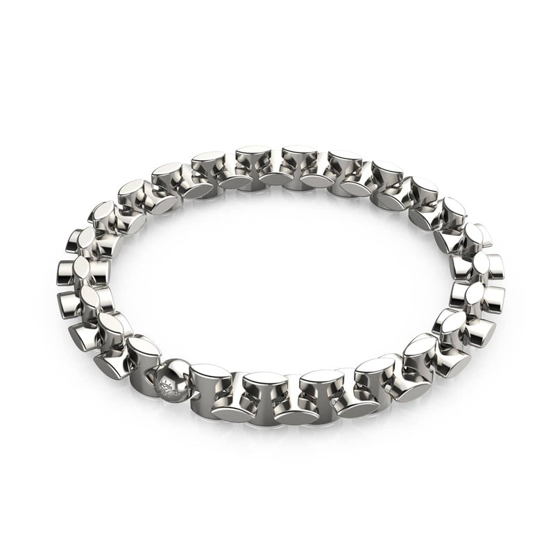 Chrome classique | Liens Monroe | Bracelet sablier