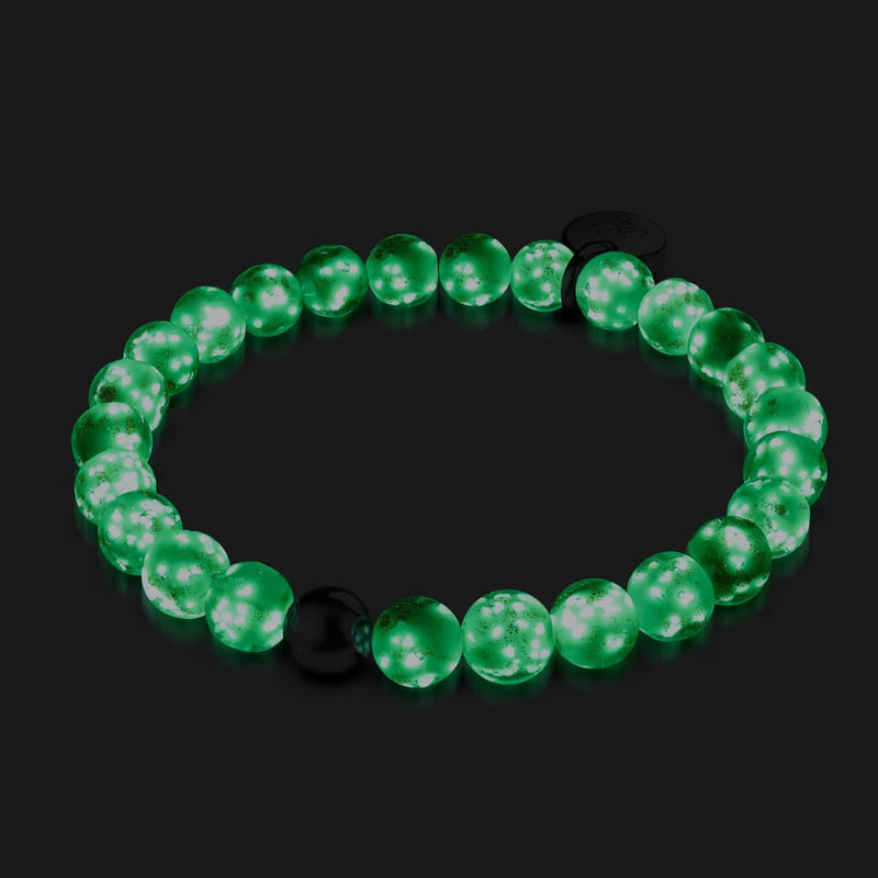 Ivoire | Argent sterling .925 | Bracelet Verre Luciole