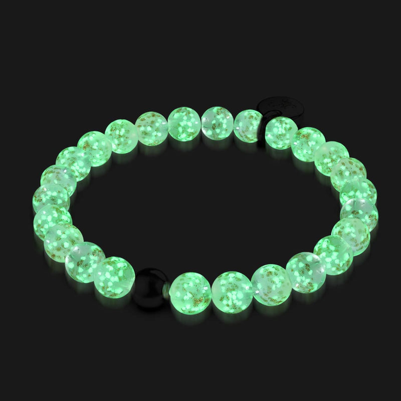 Succulente | Argent sterling .925 | Bracelet Verre Luciole