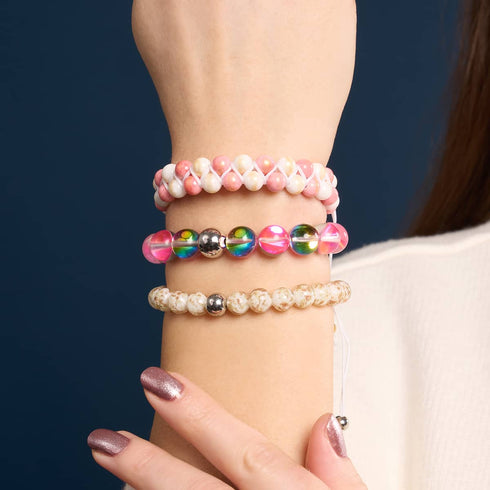 Peaches & Cream | 18k Gold x Jade | Vitality Bracelet