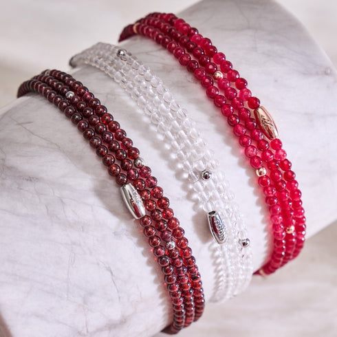 Garnet | .925 Sterling Silver | Gemstone Wrap