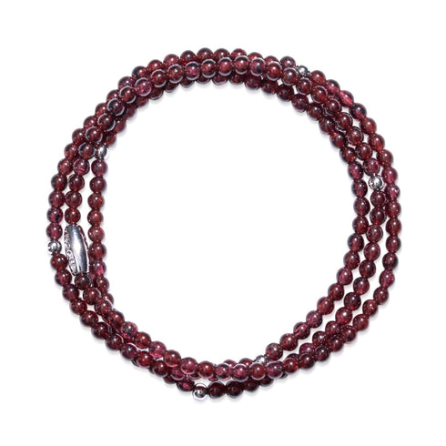 Garnet | .925 Sterling Silver | Gemstone Wrap