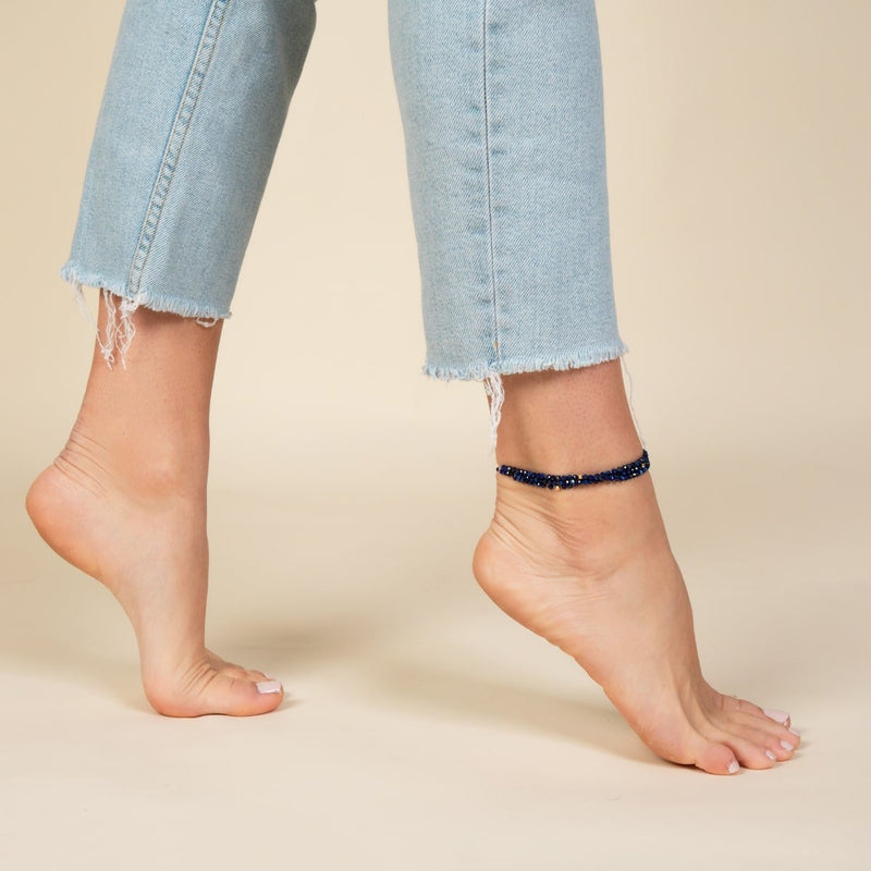 Lapis | .925 Sterling Gold Vermeil | Gemstone Wrap