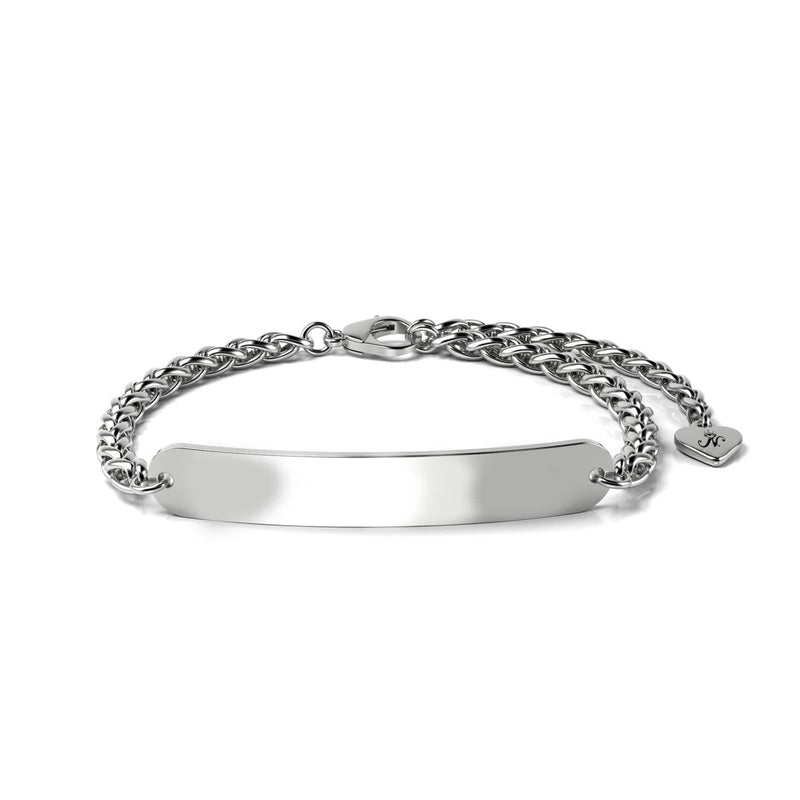 Argent | Bracelet Barrette Dorée