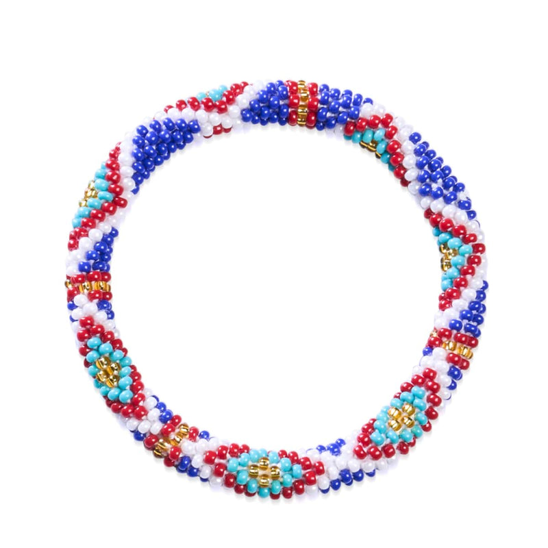 Vallée de l'Ohio | Bracelet de perles de verre de l'Himalaya
