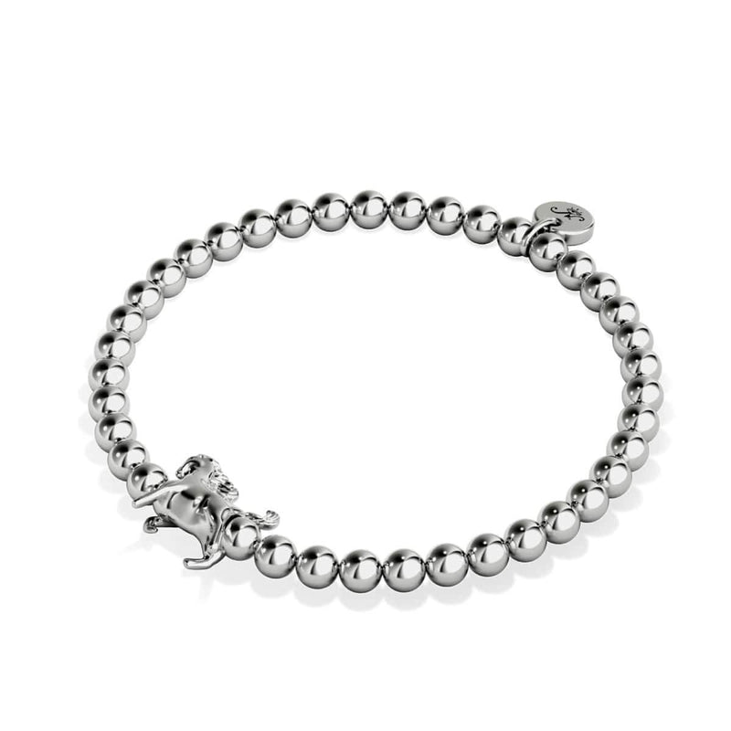 Équitation | Argent | Bracelet à breloques cheval