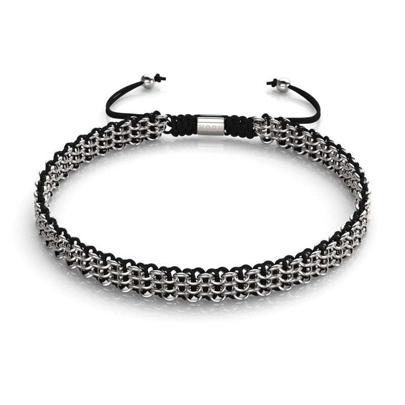 Black x Silver | Kismet Links | Choker Necklace
