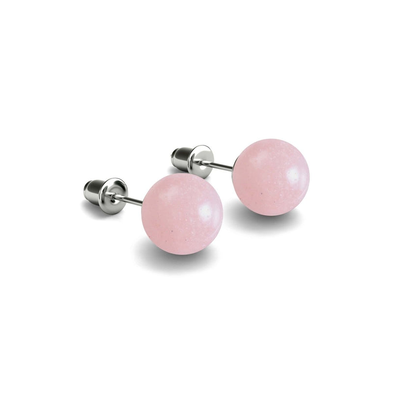 Corail | Argent sterling .925 | Boucles d'Oreilles Céramique Lumos 
