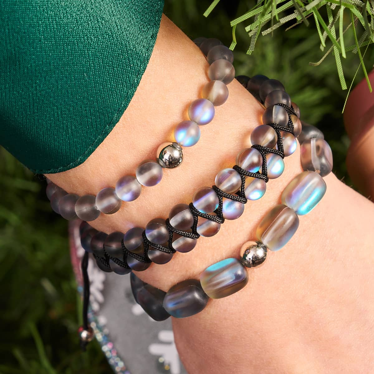 Nogu double mermaid glass bracelet Clearance