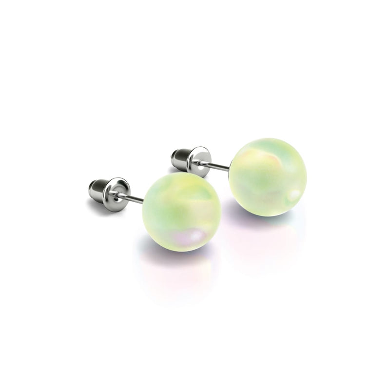 Canari | Argent sterling .925 | Boucles d'Oreilles Sirène Verre