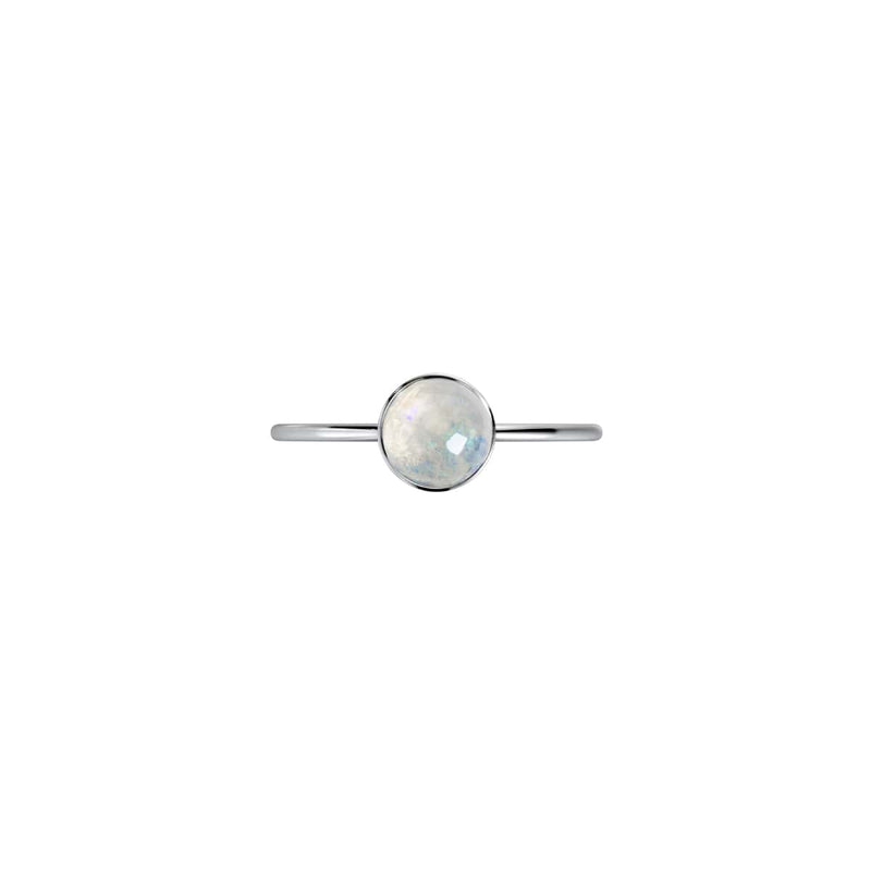 Rainbow Moonstone | .925 Sterling Silver | Ring