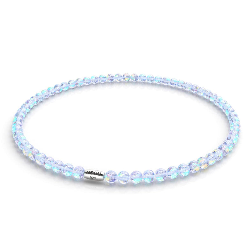 Arc-en-ciel blanc | Argent sterling .925 | Enveloppe Prisma