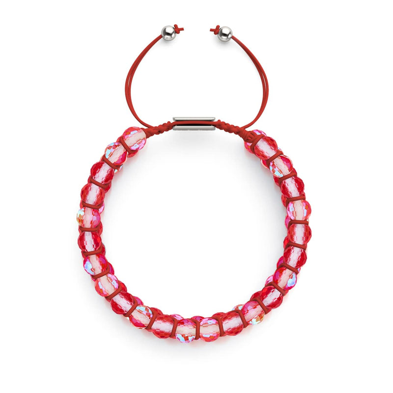 Ruby | Silver | Prisma Vitality Bracelet