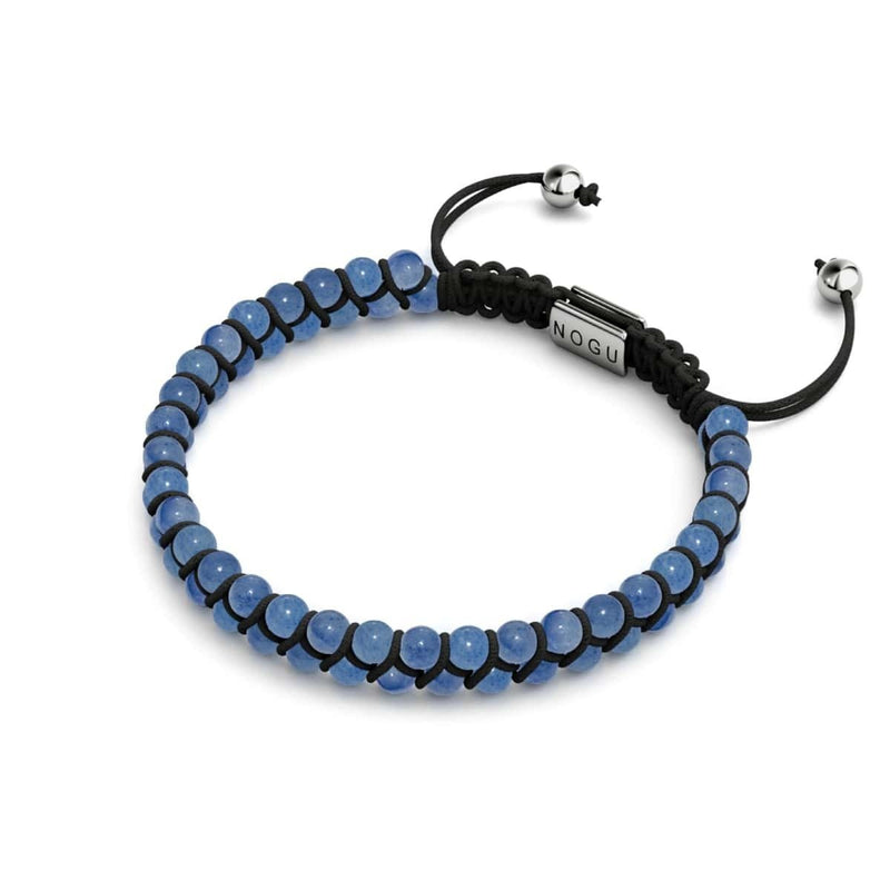 Jade aigue-marine | Argent sterling .925 | Bracelet Vitalité