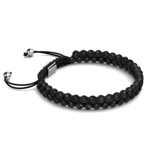 Diffuseur de pierres de lave | Argent sterling .925 | Bracelet Vitalité