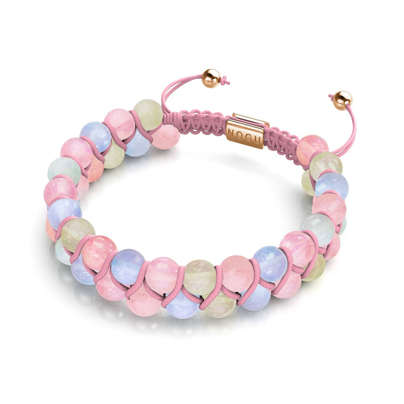Bracelet Vitalité en Morganite | Pierres Précieuses 
