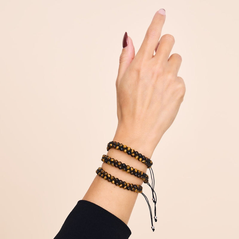 Tigers Eye | .925 Sterling Silver | Vitality Bracelet