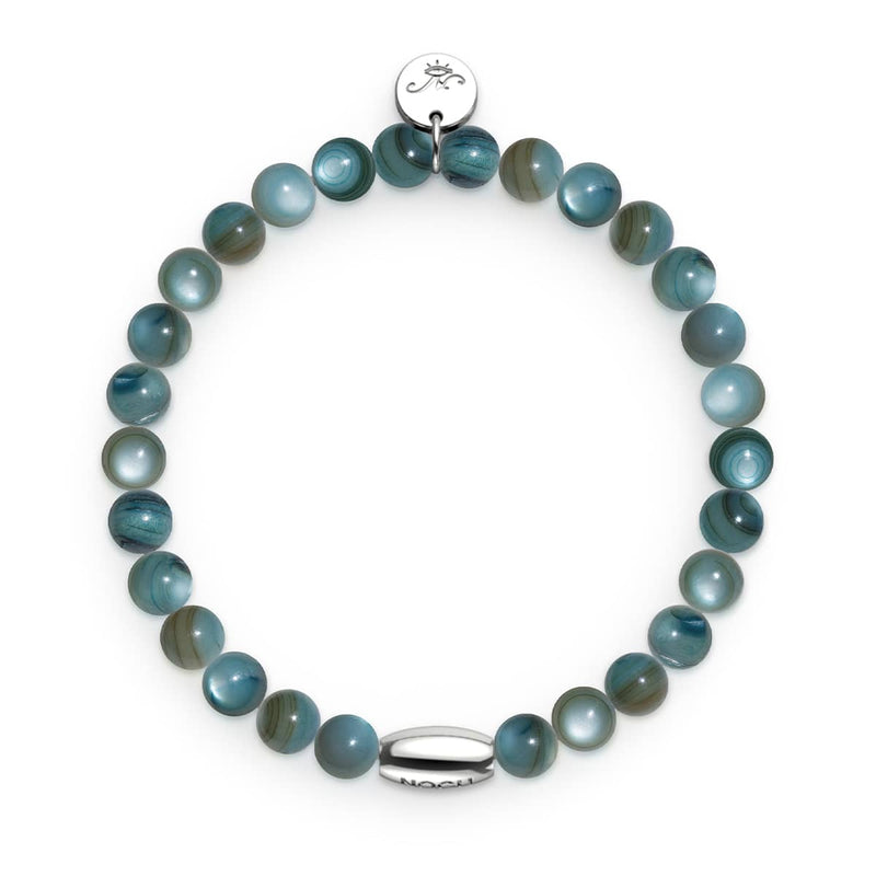 Bracelet en varech viridian x argent | Abalone