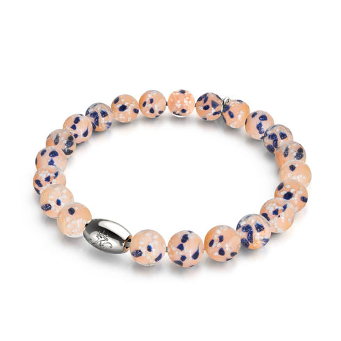 Cobbler aux myrtilles | Argent sterling 925 | Bracelet en verre Firefly