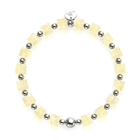 Frozen Lemonade | Glitter Glass | Sugar Cube Bracelet