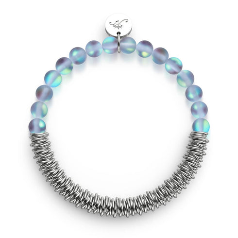 Gris | Argent | Bracelet Mermaid Glass x Links of Love