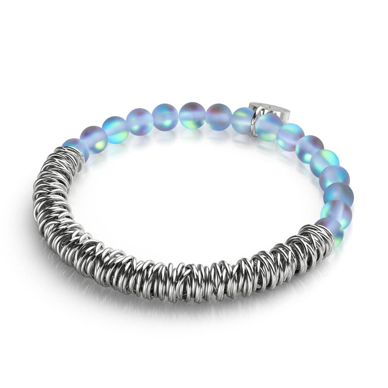 Gris | Argent | Bracelet Mermaid Glass x Links of Love